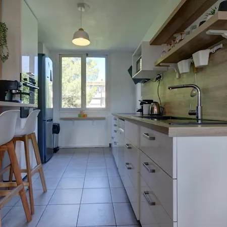 Le Smile - 3 Bedrooms - 8pers - Parking - Centre Gare Apartamento Montpellier